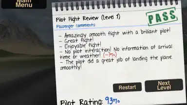 Airplane Pilot Simulator 3D скриншот 1