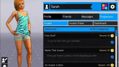 Avakin Poker скриншот 1