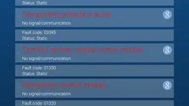 OBDeleven VAG car diagnostics скриншот 4