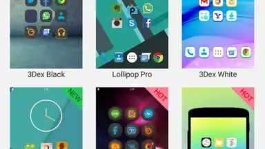 IO Launcher (Lollipop + iOS 8) скриншот 4