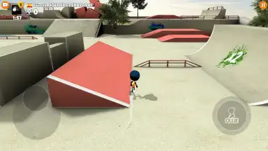 Stickman Skate Battle скриншот 9