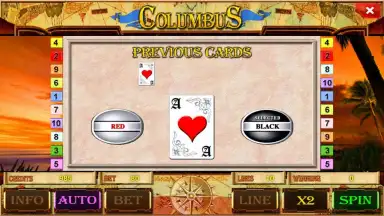 Columbus Deluxe slot скриншот 4