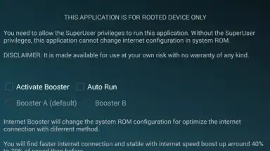 Internet Booster (root) скриншот 3