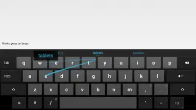 Android Keyboard (AOSP) скриншот 3
