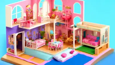 Doll House Design: Girl Games скриншот 3
