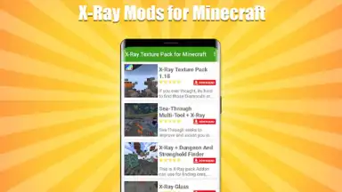 X-Ray Texture Pack for Minecraft скриншот 5