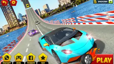 Impossible GT Car Racing Stunts 2019 скриншот 17