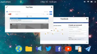 Leena Desktop UI скриншот 1