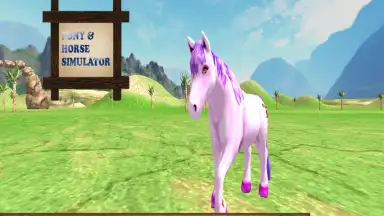 Pony Horse Simulator Kids 3D скриншот 15