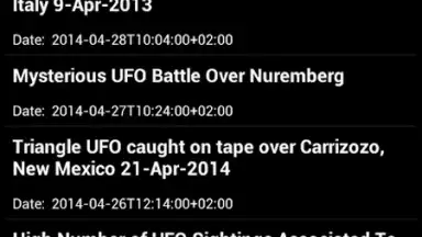 Latest UFO Sightings скриншот 6