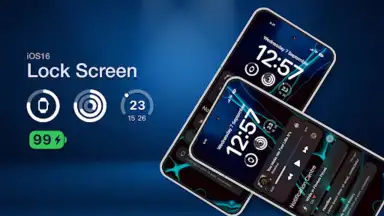 Lock Screen iOS 16 скриншот 10
