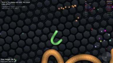 slither.io скриншот 2