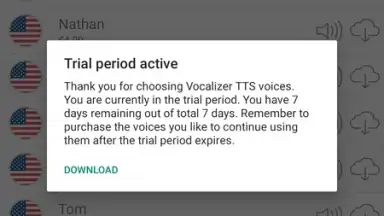 Vocalizer TTS Voice скриншот 6