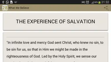 What We Believe скриншот 6