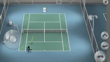 Stickman Tennis скриншот 1