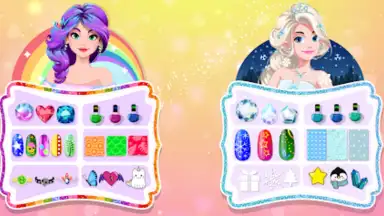Nail Salon Game Girls Nail art скриншот 6