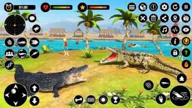 Crocodile Games - Animal Games скриншот 1