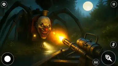 Scary Spider Train Adventure скриншот 5