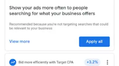 Google Ads скриншот 3