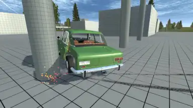 Simple Car Crash Physics Sim скриншот 9