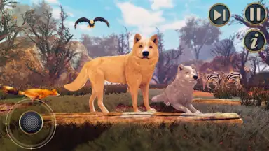 The Wild Wolf Animal Simulator скриншот 2