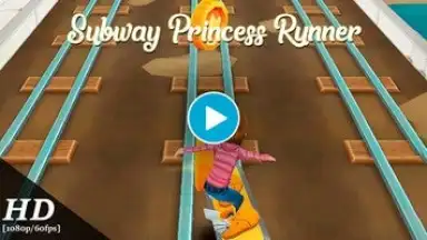 Subway Princess Runner скриншот 1