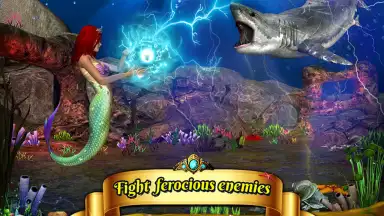 Cute Mermaid Simulator 3D скриншот 1