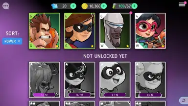 Disney Heroes: Battle Mode скриншот 5