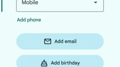 Google Contacts скриншот 1