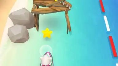 Talking Tom Jetski скриншот 2