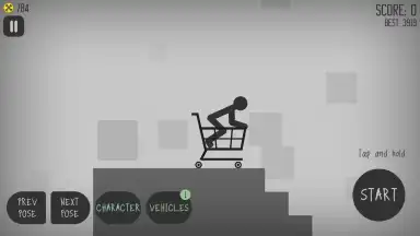 Stickman Dismount скриншот 2