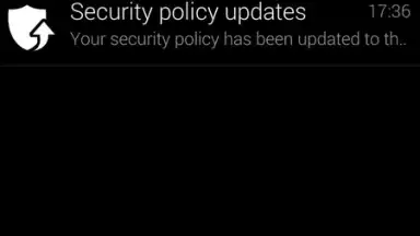 Samsung Security Policy Update скриншот 4