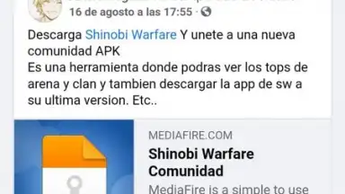 Shinobi Warfare Comunidad скриншот 4