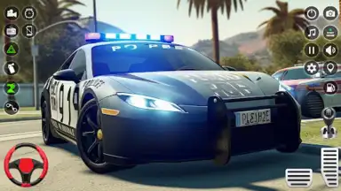 NYPD Police Car Driving Games скриншот 1