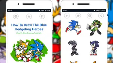How To Draw The Blue Hedgehog скриншот 3