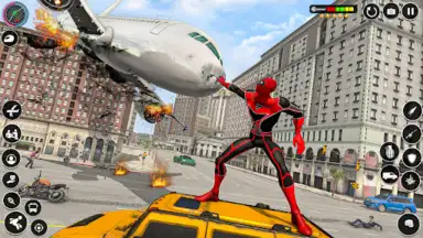 Spider Rope Hero - Crime Game скриншот 4