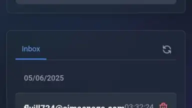 TempMail PRO скриншот 1