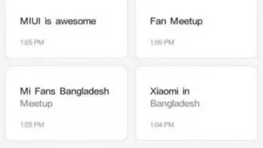 Xiaomi Notes скриншот 11