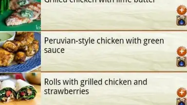 Chicken recipes скриншот 3