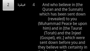 Holy Quran скриншот 1