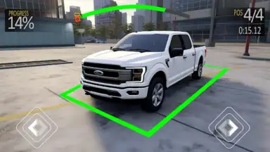Offroad Prado Parking Car Game скриншот 1