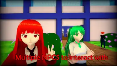 Ai To Noroi: School Simulator скриншот 3