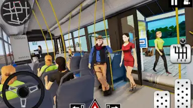 Coach Bus Driving - Bus Games скриншот 3
