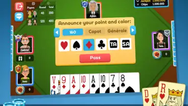 Belote en ligne скриншот 10