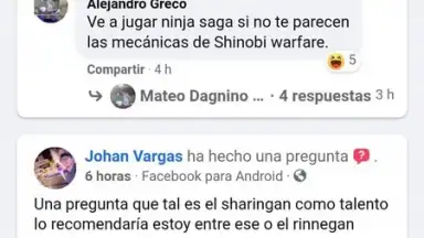 Shinobi Warfare Comunidad скриншот 6