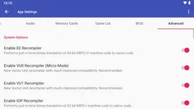 AetherSX2 скриншот 8