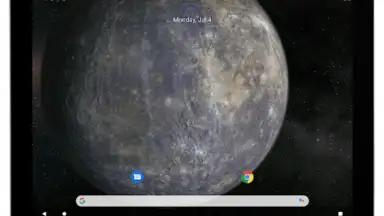 Moon 3D Live Wallpaper скриншот 3