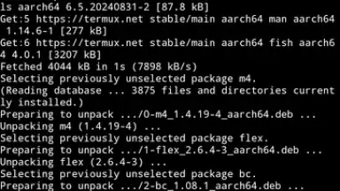 Termux скриншот 11