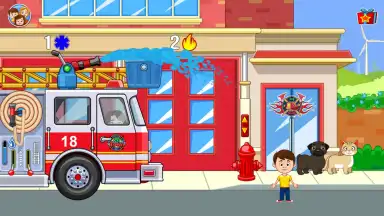 My Town : Firestation Free скриншот 7
