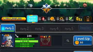 Idle Knights скриншот 1
